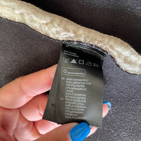 H&M Shearling Teddy Jacket - Picture 3 of 6